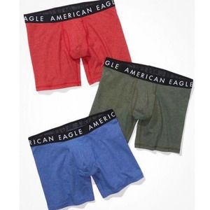 NEW in Package American Eagle Boxer 6” inseam classic boxer brief size M men